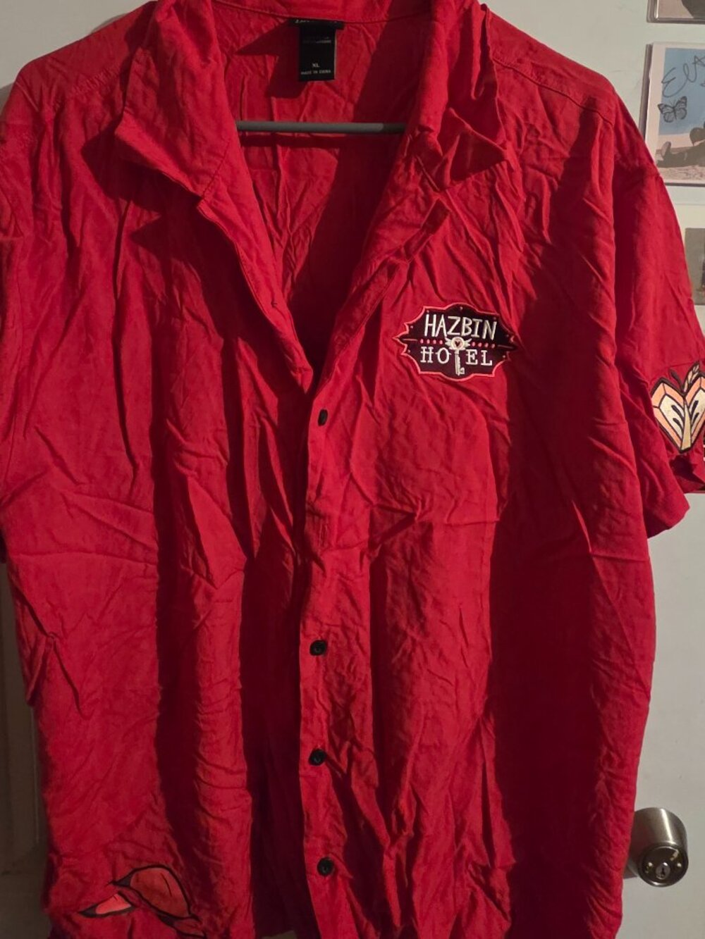 Unisex button up shirt